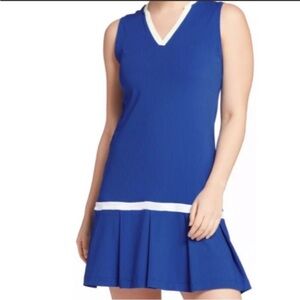 Slazenger Blue Sleeveless V-Neck Golf Dress Size Medium